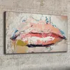 Coloray Bild aus Leinwand 100x50 Leinwand Dekoration - Mund Produktbild-Vorschau 2