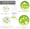 Servizio combinato Pula verde 30 pezzi stoviglie a pois Anteprima dell’immagine prodotto 5