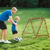HOMCOM Fußball Rebounder Kickback Tor Rückprallwand Netz Produktbild-Vorschau 9