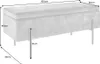 riess-ambiente Moderne Truhenbank LOFT 100cm grau Samt Produktbild-Vorschau 7