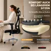 Hoolamyie Bürostuhl ergonomisch 200 kg, Schreibtischstuhl Produktbild-Vorschau 8