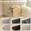 Sofa-Armlehnentablett – Bambus | Farbe: Braun | Produktbild-Vorschau 4