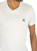 Calvin Klein Jeans Herren T-Shirt Weiß 156996 : Größe - L Produktbild-Vorschau 12