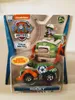 A Paw Patrol Rocky toy vehicle in its original packaging. Produktbild-Vorschau