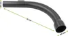 A black vacuum cleaner hose attachment with measurement indicators. Produktbild-Vorschau