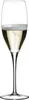 A champagne flute filled with champagne. Produktbild-Vorschau