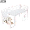 Merax Etagenbett Hochbett 90x200, mit Treppe, Stauraum, Produktbild-Vorschau 7