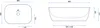 Technical drawing of a sink with dimensions. Anteprima dell’immagine prodotto