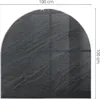 Textur von Naturstein – Glasbodenplatte für – Kaminofen – Produktbild-Vorschau 4