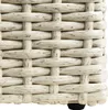 Polyrattan Blumenkübel Pflanzkübel 60 cm Rattan Blumentopf Produktbild-Vorschau 6