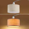 MONZANA® Bogenlampe Stoffschirm Marmorfuß 150-175 cm Produktbild-Vorschau 4
