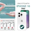 Custodia rigida ultra sottile NALIA per iPhone 16 Pro – Anteprima dell’immagine prodotto 4
