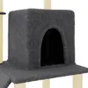 The Living Store Strom pre mačky so sisalovými škrabadlami Náhľad obrázku produktu 7