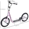 HOMCOM Trottinette patinette Grandes Roues pneumatiques Ø Voir les images du produit 5
