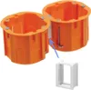10x Hohlwanddosen Schalterdose Hohlraumdose Ø 60x60mm Produktbild-Vorschau 2