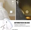 Gniazdo lampki nocnej LED z czujnikiem zmierzchu, lampka Podgląd zdjęcia produktu 4