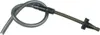 A coiled gray hose with black connectors. Produktbild-Vorschau