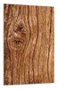 Wallario Wandbild Holzstamm mit Asteinschluss, Größe: 61 x Produktbild-Vorschau 2