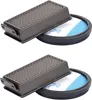 Two vacuum cleaner filters displayed against a white background. Produktbild-Vorschau