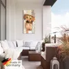 ARTland Wandbild Alu für Innen & Outdoor Hund Größe: 30x60 Produktbild-Vorschau 5