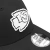 New Era 9Forty Nastavitelná kšiltovka NFL - BLACK Kansas Náhled obrázku produktu 3
