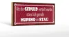 Holzschild Spruch 27x10cm als Geduld verteilt wurde stand Produktbild-Vorschau 1