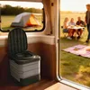 Sunvello Campingtoilette Faltbare Reisetoilette bis 150 kg Produktbild-Vorschau 4