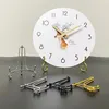 4-teiliger Tellerständer - galvanisiertes Silber-6 Produktbild-Vorschau 3