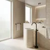 Robinet De Lavabo Sur Pied Rea Lungo Nero Anteprima dell’immagine prodotto 6