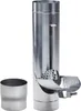 Fallrohrklappe Zink mit Sieb DN 100 inkl. Adapter Produktbild-Vorschau 1
