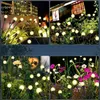 Solární lampy LED do zahrady s čidlem soumraku, 2 kusy Náhled obrázku produktu 8