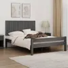 Wand-Kopfteil Grau 140x3x60 cm Massivholz Kiefer Produktbild-Vorschau 2