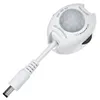 A white infrared motion sensor with a cable and connector, set against a white background. Anteprima dell’immagine prodotto