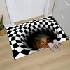 3D Stereo Vision Türmatte, Bodenmatte mit Clownfall Muster, Produktbild-Vorschau 8