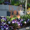UNUS Gartenstecker Schmetterling und Libelle 2er Set mit Produktbild-Vorschau 2