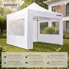 tectake® Aluminium Faltpavillon Olivia 3 x 3 m Produktbild-Vorschau 2