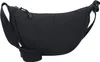 A black Bench Umhängetasche (shoulder bag) is shown against a white background. Produktbild-Vorschau