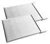 Two white pleated air filters are shown from a diagonal angle against a white background. Anteprima dell’immagine prodotto