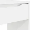 Stůl Vysoký Lesklý Bílý 100 x 50 x 78 cm Dřevěný materiál Náhled obrázku produktu 10