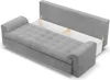 Sofa 3-Sitzer mit Schlaffunktion Foresta, Cord - Grau Produktbild-Vorschau 4