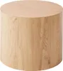 BELIANI Couchtisch 2er Set Hellbraun MDF Rund Japandi Stil Produktbild-Vorschau 5