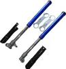 Up Side Down Gabel Set 530mm blau für Dirt Bike Mini  Produktbild-Vorschau 1