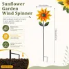 Mobile à vent en forme de tournesols colorés, décoration de Voir les images du produit 2