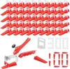 Fliesen Nivelliersystem Set, 1 Fliesen Nivellierzange + 100 Produktbild-Vorschau 1