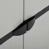 vidaXL Szafka ogrodowa z 3 półkami szaro-czarna 68x40x168 Podgląd zdjęcia produktu 5