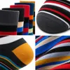 Bunte Streifensocken Uni – Modische Freizeitsocken mit Produktbild-Vorschau 4