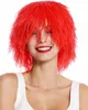 WIG ME UP Perücke Struppig Wild Voluminös Clown Kobold Rot Produktbild-Vorschau 2