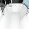 Kombination Badewanne Dusche K55-L33 Duschtempel 170x100 cm Produktbild-Vorschau 7