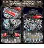 Mould King - Stavebnice motoru Chevy LSX454 Motorizovaný V8 Náhled obrázku produktu 3