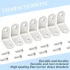 20 Stück Edelstahl Winkel 30x30mm Bracket L-förmige Bracket Produktbild-Vorschau 4